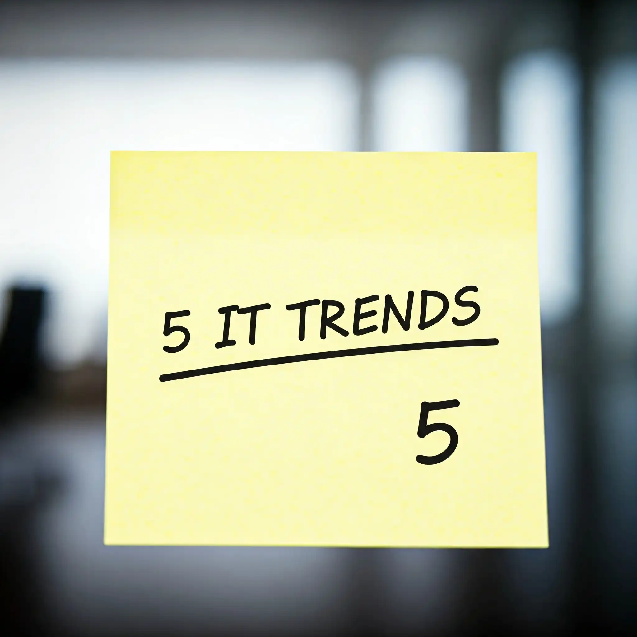5 Emerging IT Trends Shaping the Future